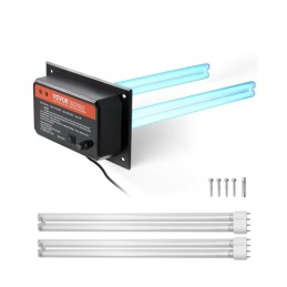 HVAC Air Purifier Whole House 72W 16 tommer UV -lys i kanal til AC -systemer