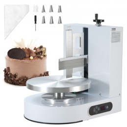 Kage dekorere maskine kage frosting spredning til 4 "til 12" kage hvid