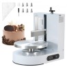 Cake Decorating Machine Cake Frosting Spreading for 4" to 12" Cake White
