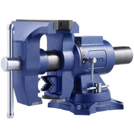 6-1/2 "Multi-purpose Bench Vise Heavy Duty Ductile Iron 360â ° drejelig base
