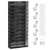 File Wall Rack Mesh Wall File Holder 1-Piece 12 Pockets for Office/School
