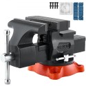 5.5 "Bench Vise Multipurpose Heavy Duty Ductil Iron Swivel Locking Base