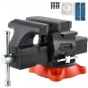 5.5 "Bench Vise Multipurpose Heavy Duty Ductil Iron Swivel Locking Base
