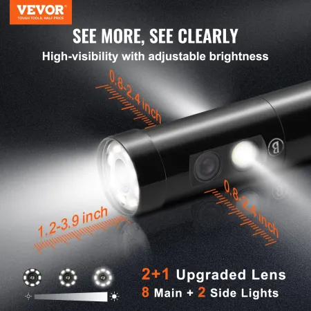 Triple Lens Endoscope Camera, 4,5