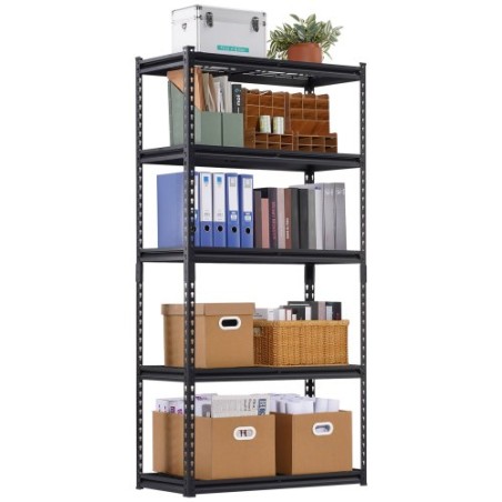 Storage Shelves 5 Tier Adjustable Heavy Duty Garage Shelving Unit 2000 lbs