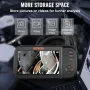 Triple Lens Endoscope Camera, 11.4 cm IPS Screen Borescope Inspection Camera with 1080P Lens, Semi-rigid Snake Cable, 8 Lights, 
