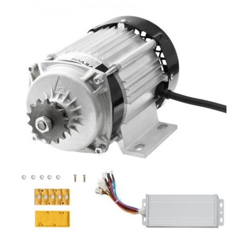 750W Electric Brushless DC Motor Kit 48V 2700 o / min med opgraderet controller