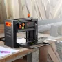 Thickness Planer, Two Speed, 33 cm Width Worktable Benchtop Planer, Three-Blade, 15-Amp 2000W Powerful Motor, 30.5 cm Extended I