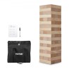 Tumbling Timber Toy 54 blokerer store tumble tårnblokke Game Pine Wood Bag