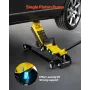 Floor Jack, 2.5 Ton Low Profile Floor Jack, Heavy-duty Steel Racing Floor Jack With Single Piston Lift Pump, Floor Jack Lifting