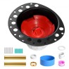 Freestanding Tub Drain Kit Bathtub Drain Rough-in Kit with PVC Adapter