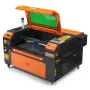 60W CO2 Laser Engraver, 41 x 61 cm(16 x 24 in), 500 mm/s(19.7 IPS) Laser Cutter Machine with 2-Way Pass Air Assist, Compatible w