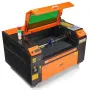 60W CO2 Lasergravering Gravering af udskæringsprintmaskine