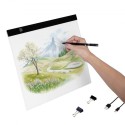 B4 LED Light Board USB -drevet sporing af lyspude til diamantmaleri