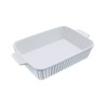 Ceramic Baking Dish Rectangular Casserole Dish Deep for Baking & Serving