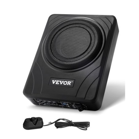 8 "300W under sædet bil subwoofer Slim Powered Car/Truck Subwoofer System