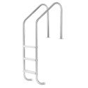 Robust Stainless Steel Pool Ladder 3-Step & 2 Handrails for 48-54 In Pool