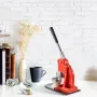 Button Maker Machine, 58 mm (2.25 inch) Badge Punch Press Kit, Children DIY Gifts Pin Maker, Button Making Supplies with 500pcs 
