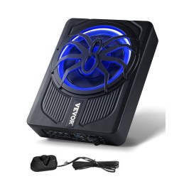 10 "440W under sædebilsubwoofer med Blue Ambient Light Subwoofer System