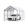 10 'x 15' Metal Carport Heavy Duty Outdoor Car Shelter Garage til både