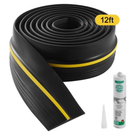Garage Door Threshold Seal Strip 12 FT Universal Bottom Waterproof PVC