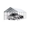 13 'X 26' Metal Carport Heavy Duty Outdoor Car Shelter Garage til både