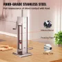 Manual Sausage Stuffer, 11LBS/7L Capacity, Two Speed 304 Stainless Steel Vertical Sausage Stuffer, Sausage Filling Machine with 