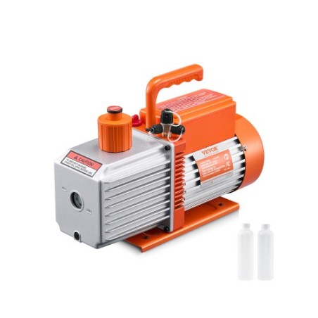 Vakuumpumpe 9 CFM HVAC 2 -trins Rotary Vane Vacuum Pump Oil inkluderet