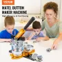 Button Maker Machine, 75 mm (3 inch) Badge Punch Press Kit, Children DIY Gifts Pin Maker, Button Making Supplies with 500pcs But