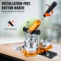 Button Maker Machine, 75 mm (3 tommer) Badge Punch Press Kit