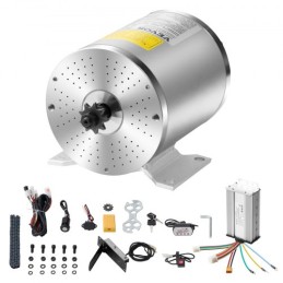 1800W Electric Brushless DC Motor Kit 48V 4500rpm with Speed Controller