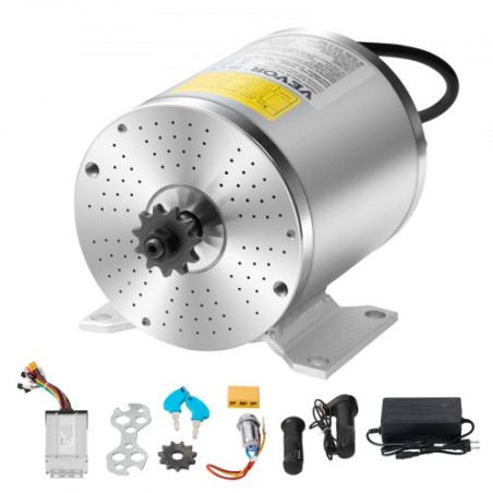 500W Electric Brushless DC Motor Kit 36V 3000 o / min med opgraderet controller