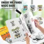 Button Maker Machine, 75 mm (3 inch) Badge Punch Press Kit, Children DIY Gifts Pin Maker, Button Making Supplies with 500pcs But