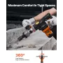 Nedrivning Jack Hammer Concrete Breaker 1600W Electric Hammer 2