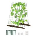 A-ramme agurk trellis 46 "x 32" sammenfoldelig metal have trellis