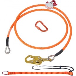 16mm Steel Core Flipline 8ft(2.4m) Arborist Flipline for Fall Protection