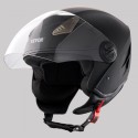 3/4-Face Motorcycle Helmet Motocross Helmet with Bluetooth Slot