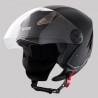 3/4-Face Motorcycle Helmet Motocross Helmet with Bluetooth Slot