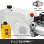 Hydraulic Pump 12v Single Action Hydraulic Pump Dump Trailer Hydraulic Pump Single Acting Hydraulic Pump 7 Quart Hydraulic Pump 