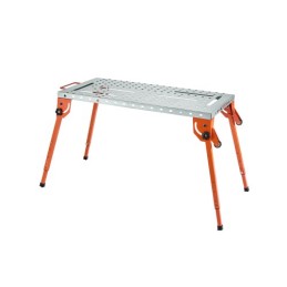 g Table 44" x 21" 500LBS Folding Workbench with 4-Level Adjustable Height