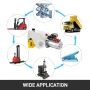 IC Hydraulic Pump 7L Enkeltvirkende plastikreservoir 12V DC