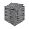 Drainage Mat Modular Interlocking Mat 15.7â€ x 15.7â€ Drainage Floor Tile