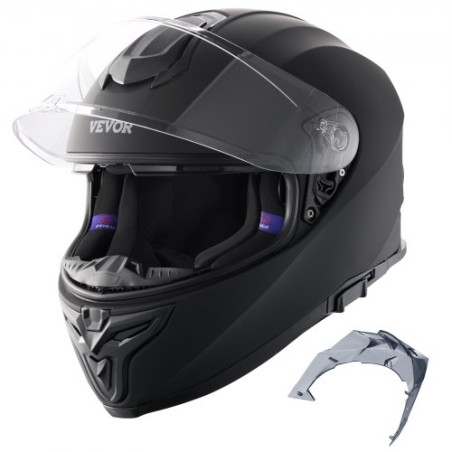 Full Face Motorcycle Helmet Motocross Helmet with Bluetooth Slot