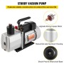 8CFM to-trins Rotary Vane Professional Vacuum Pump 15micron 3/4HP