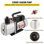8CFM to-trins Rotary Vane Professional Vacuum Pump 15micron 3/4HP
