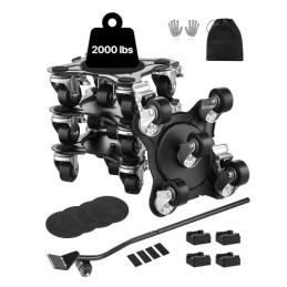 Furniture Dolly Heavy Duty Furniture Mover with 5 Wheels 1200 lbs Capacity