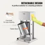 Elektrisk pølse -stuffer 10L variabel hastighed pølseproducent