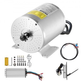 1800W Electric Brushless DC Motor Kit 48V 4500rpm Motor & Speed Controller