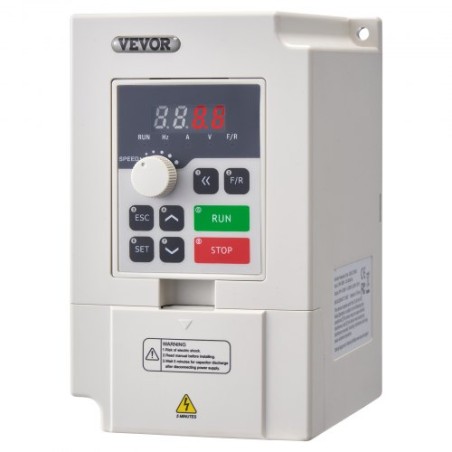 VFD 3HP 2.2KW 5A 3 Fase AC 380V input til 3 fase 0-380V Output 0-2000Hz