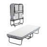 Rollaway Bed Folding Bed with 4 inches Foam Mattress for Adults & Guest